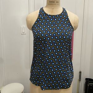J crew geo print tank top